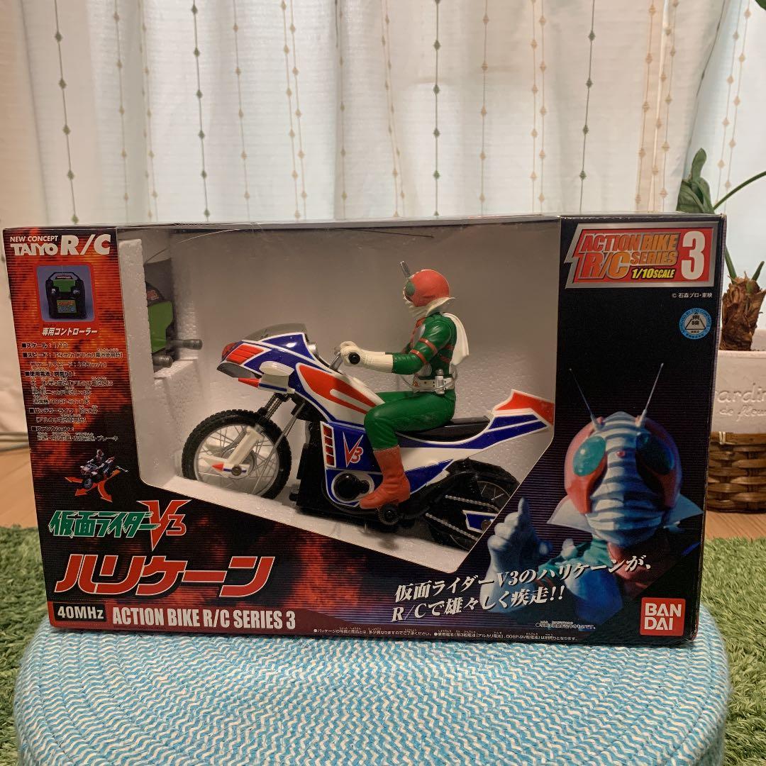 仮面ライダーV3 ラジコン 1/10 ハリケーン アクションバイク R/Cシリ