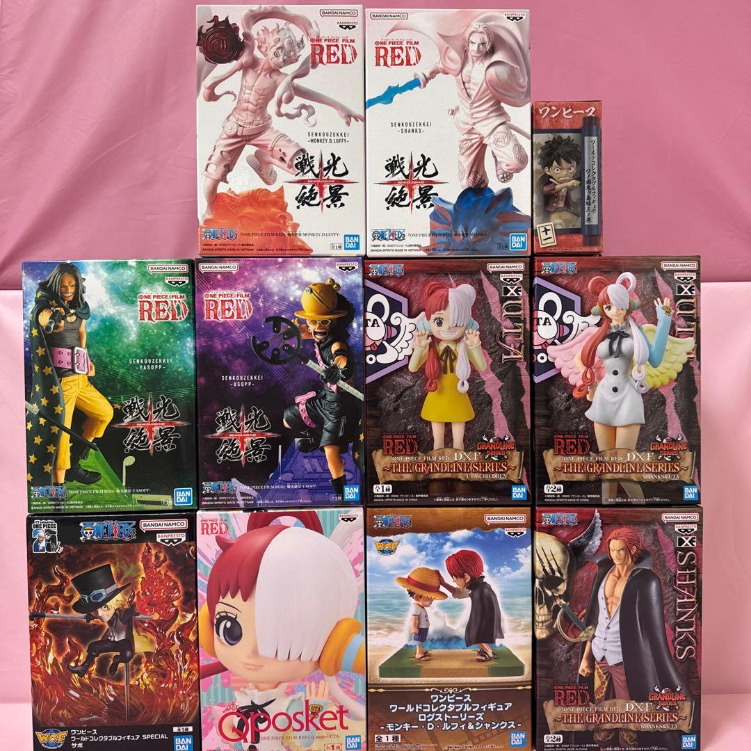 【豪華11体セット】ワンピースフィギュア まとめ売り 戦光絶景 DXF ワーコレ 豪華11体セット】ワンピースフィギュア まとめ売り 戦光絶景 DXF