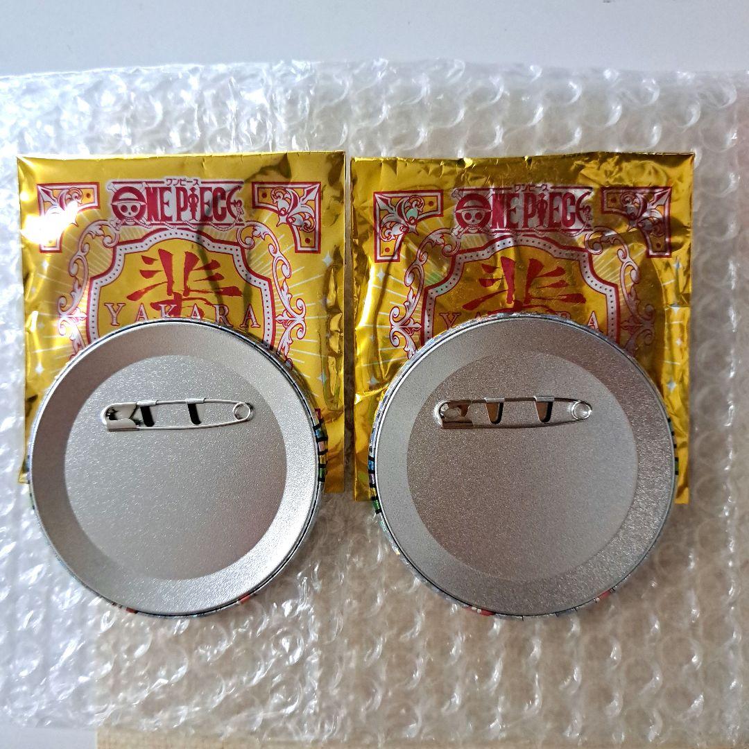 ワンピース 輩缶バッジ 第21弾 SHINE ブルック 新品未使用 2個セット