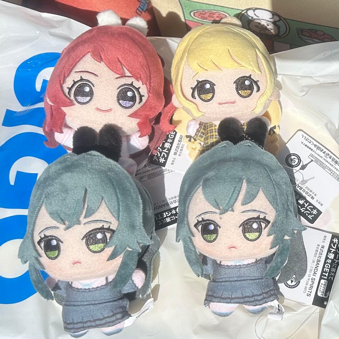 新品保管中】GiGO×学園アイドルマスターちびぐるみ 全3種コンプセット
