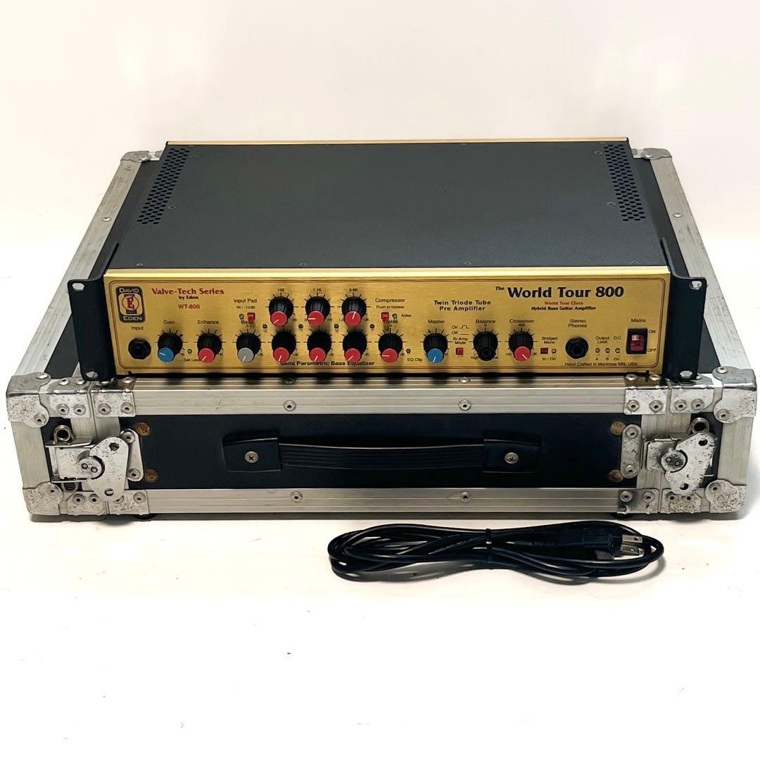 超希少！ EDEN WORLD TOURWT-800 エデン ヘッドアンプ - メルカリ