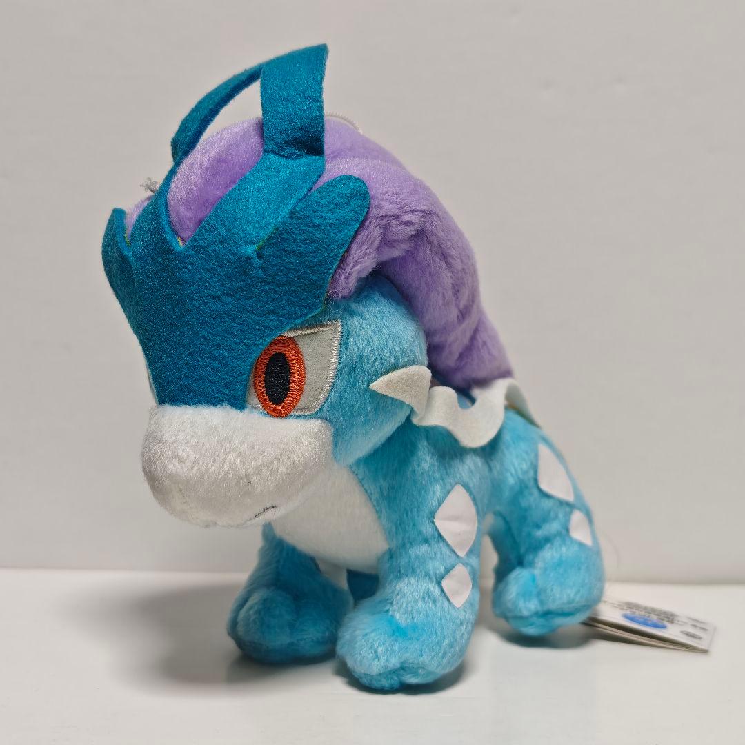 ポケットモンスター スイクン コロっとまんまるぬいぐるみ タグ付き