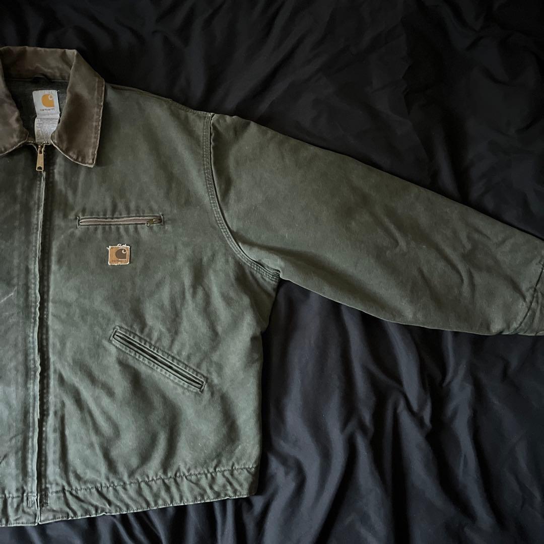 希少Carhartt DetroitカーハートデトロイトジャケットJ97MOS - メルカリ