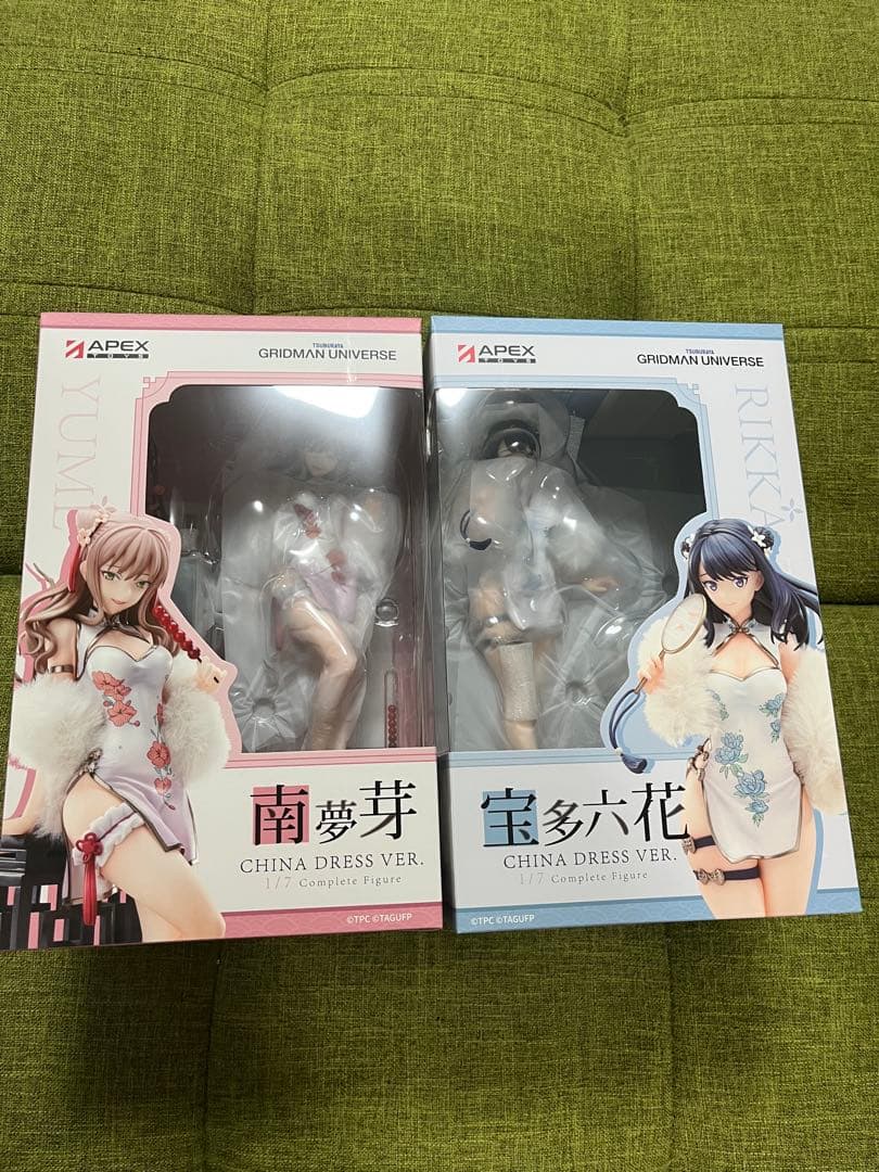 宝多六花＆南夢芽セット チャイナドレスVer. 1/7 フィギュア APEX