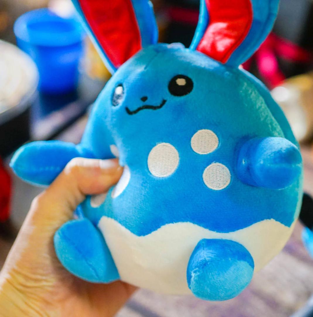 マリルリ ぬいぐるみ 大きい マスコット 16cm紙袋付【残3限定】 - メルカリ