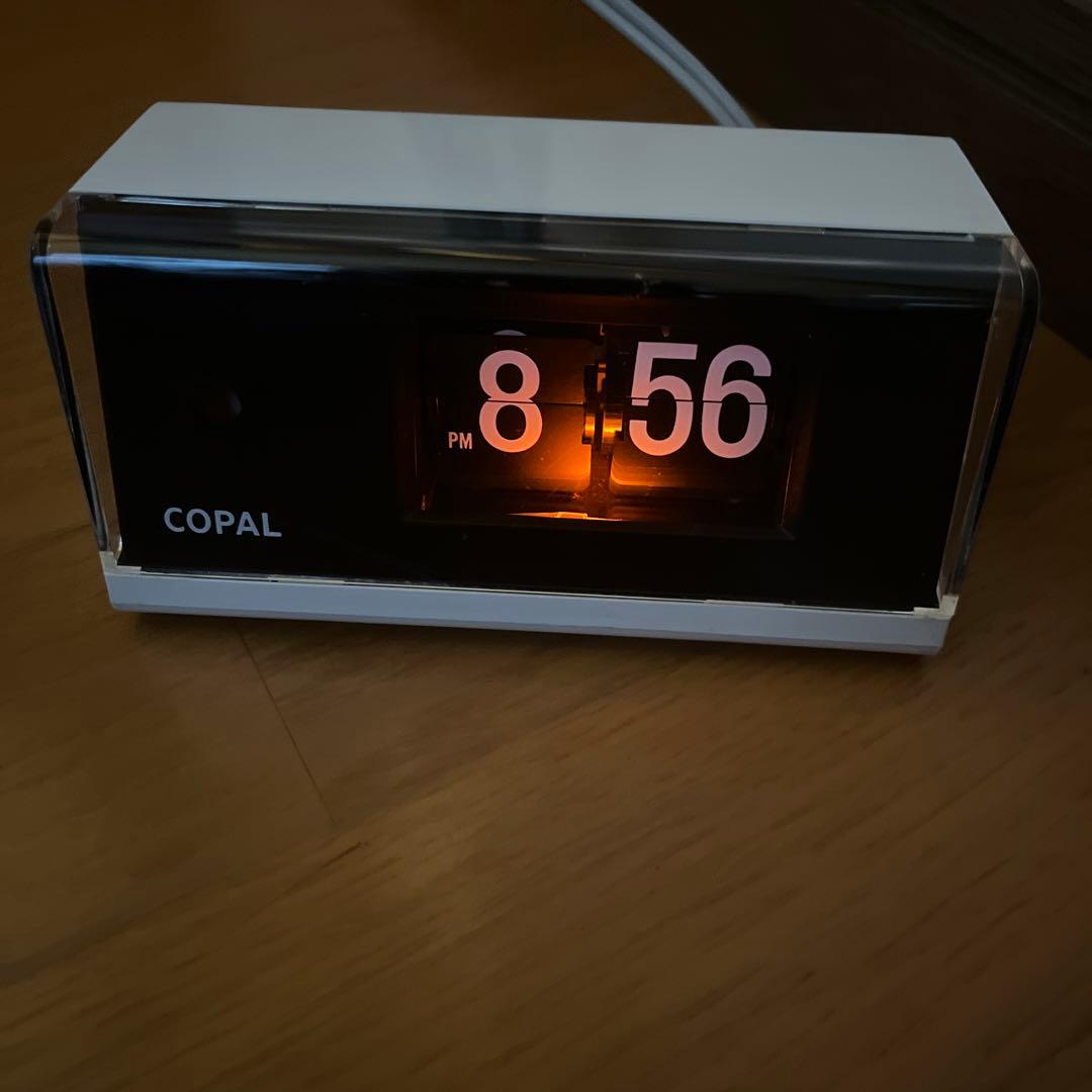 昭和レトロ COPAL AP-110 パタパタ時計 F102799078 - インテリア時計