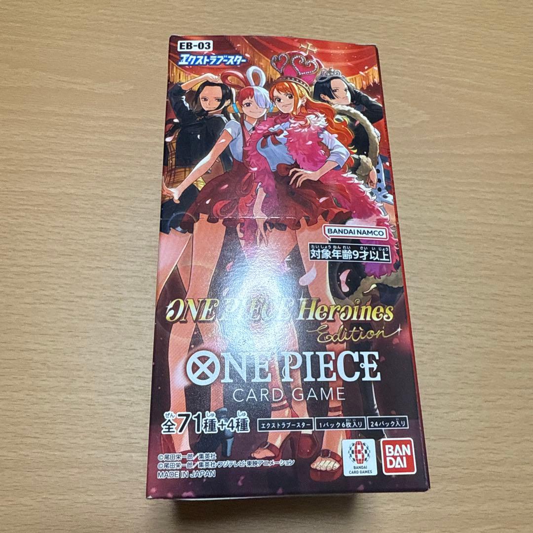 封入率一致ワンピースカード ヒロインズエディション 1Box - メルカリ