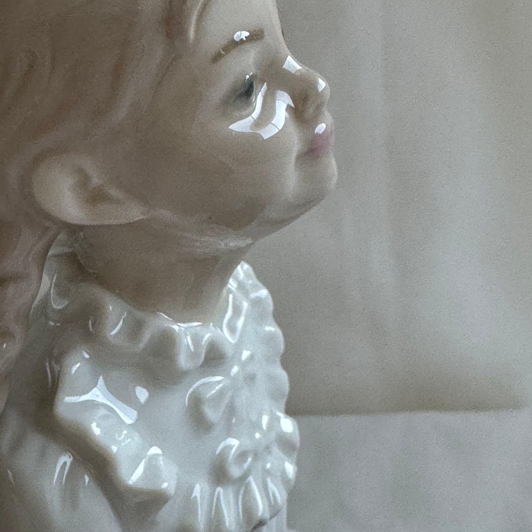 ヴィンテージ LLADRO/リヤドロ NAO/ナオ 『 子犬を抱いた女の子