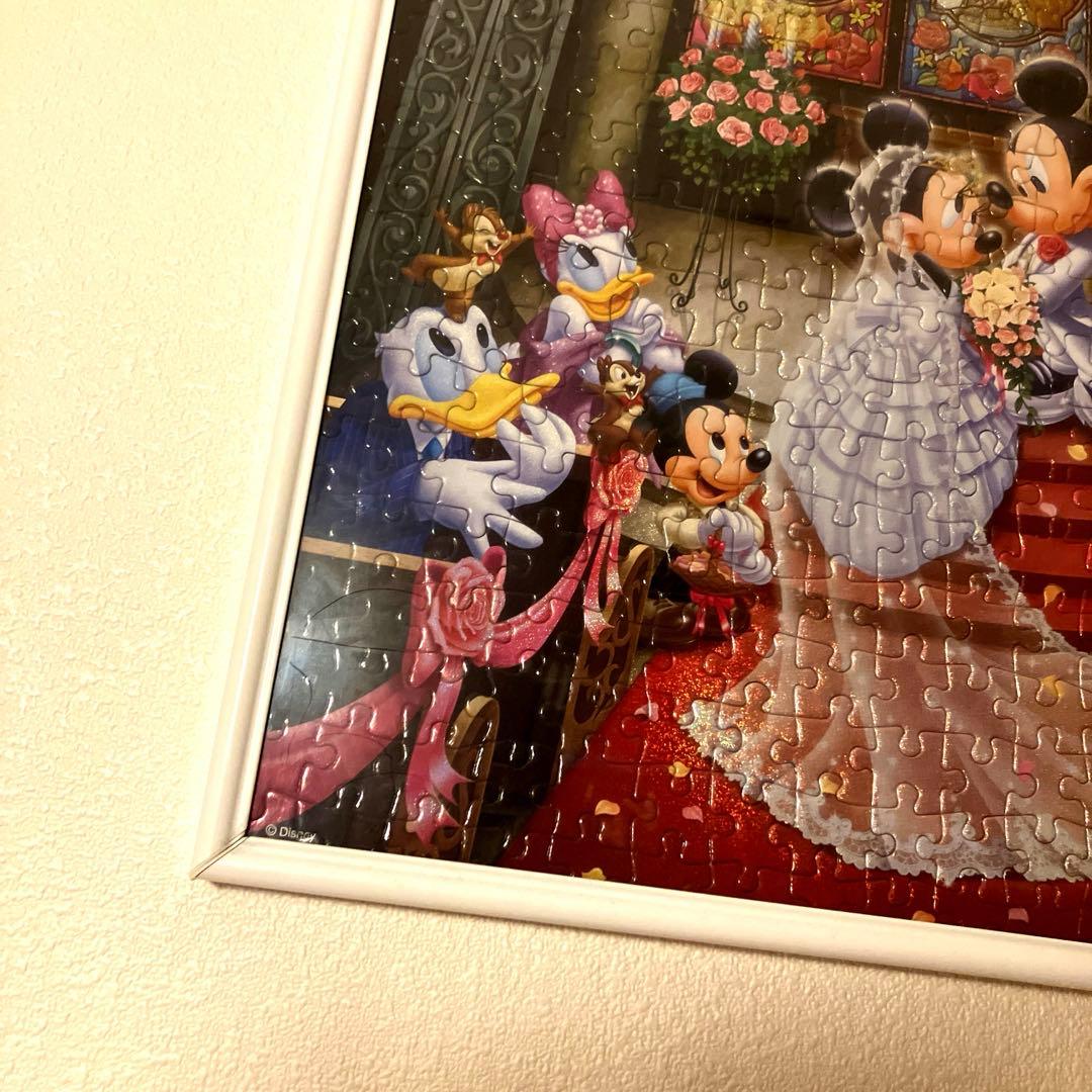 完成品 ディズニーパズル ミッキーミニー ウェディング 結婚式 - メルカリ