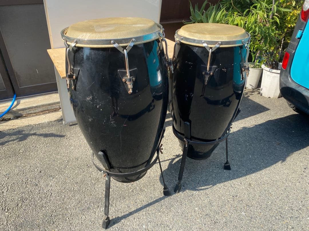 メーカー不明 コンガ スタンド ビンテージ 中古品 - メルカリ