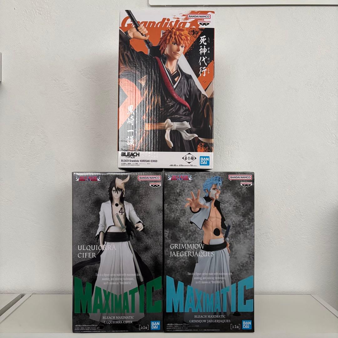 BLEACH 黒崎一護 グリムジョー・ジャガージャック ウルキオラ