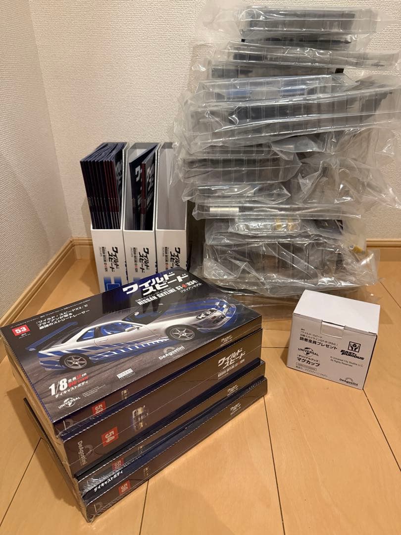GT-R(R34) ディアゴスティーニ デアゴスティーニ ワイルドスピード ワイルド・スピード 日産スカイラインGT-R（R34） 第57号