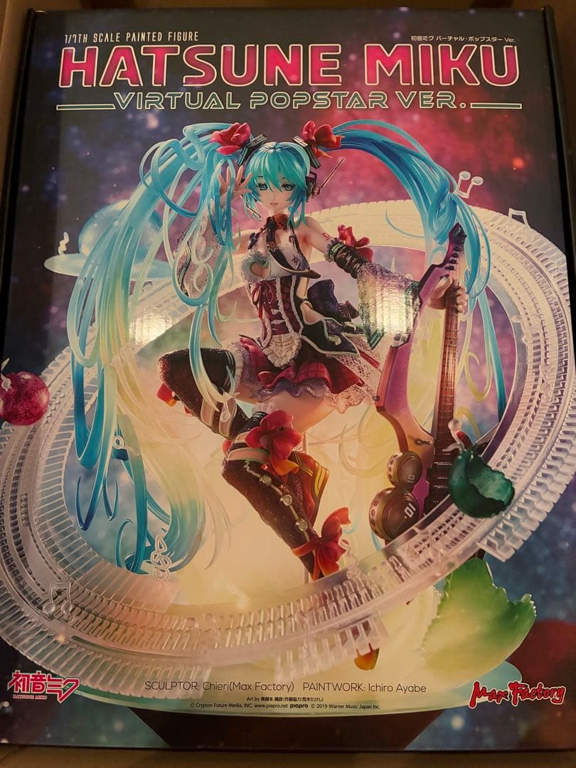 初音ミク バーチャル ポップスター 未開封　フィギュア 初音ミク バーチャル・ポップスター Ver.