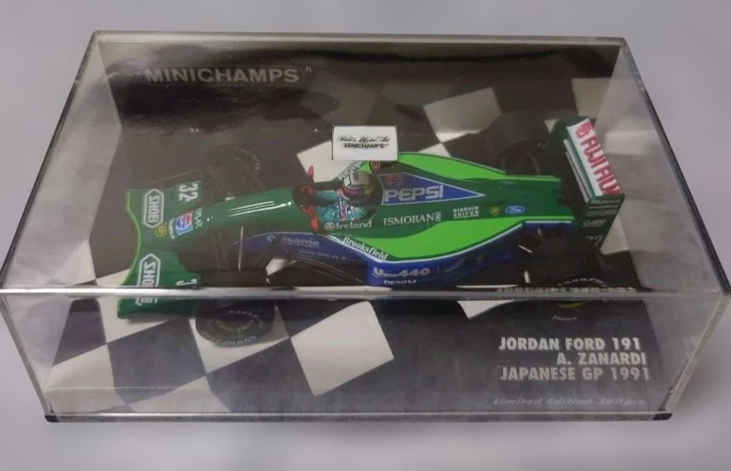 [新品]1/43 PMA ミニチャンプス F1 Jordan Ford 191 Amazon | 1/43 PMA ミニチャンプス F1 Jordan Ford 191 A.Zanardi 1991