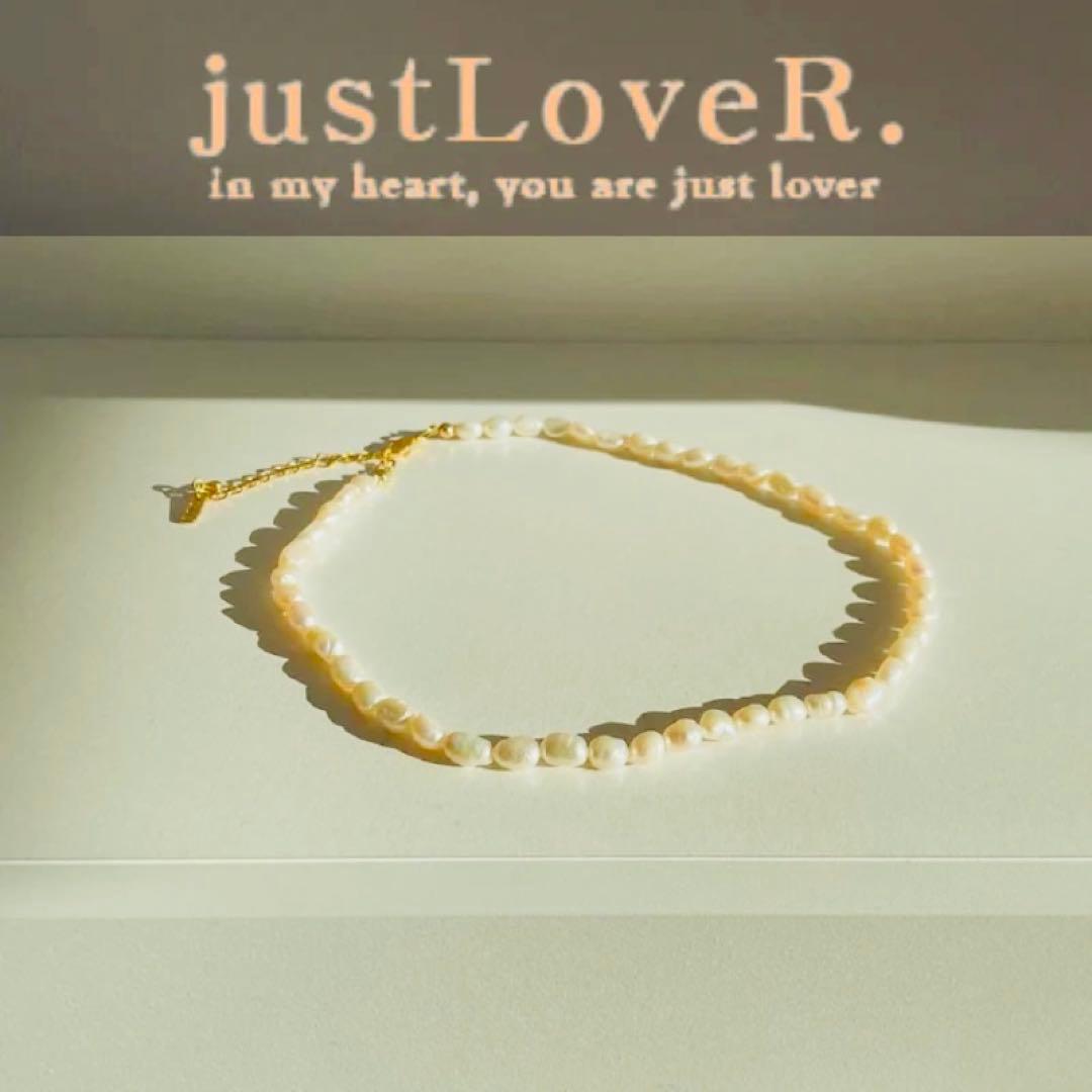 未使用】BTS テテ 愛用 justLoveR. パールネックレス 1点のみ