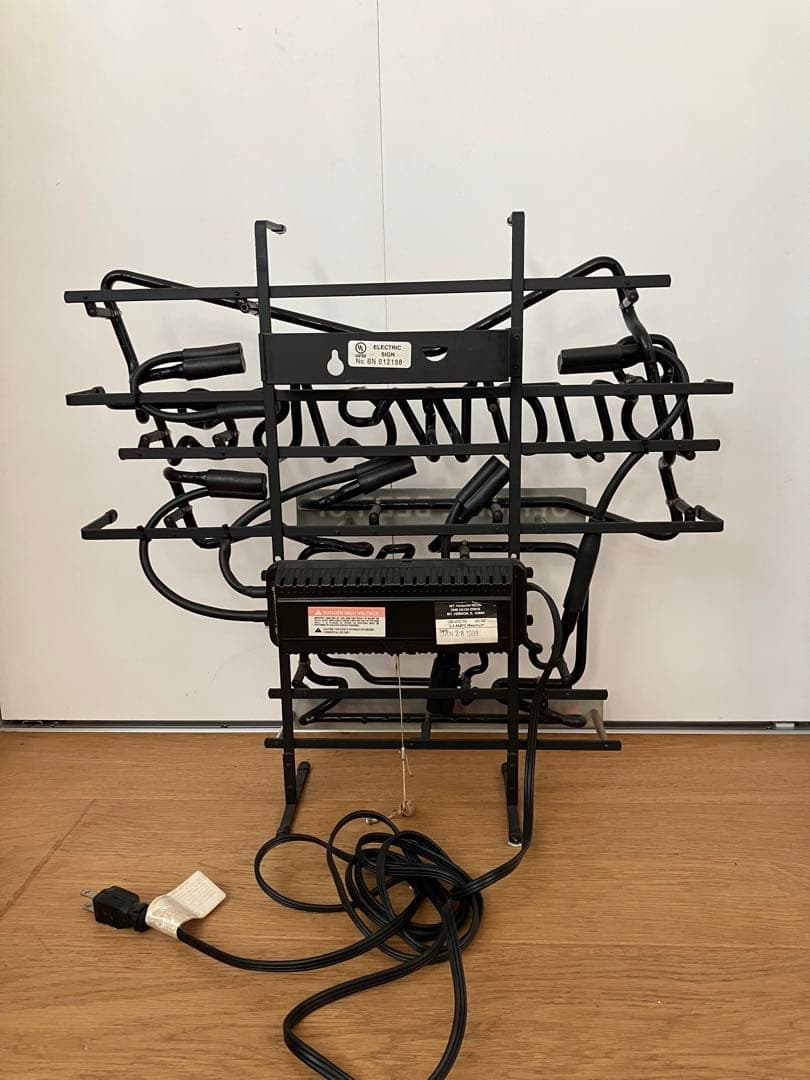 アメリカ製 1999年製 バドワイザー ネオンサイン 動作確認済 - メルカリ