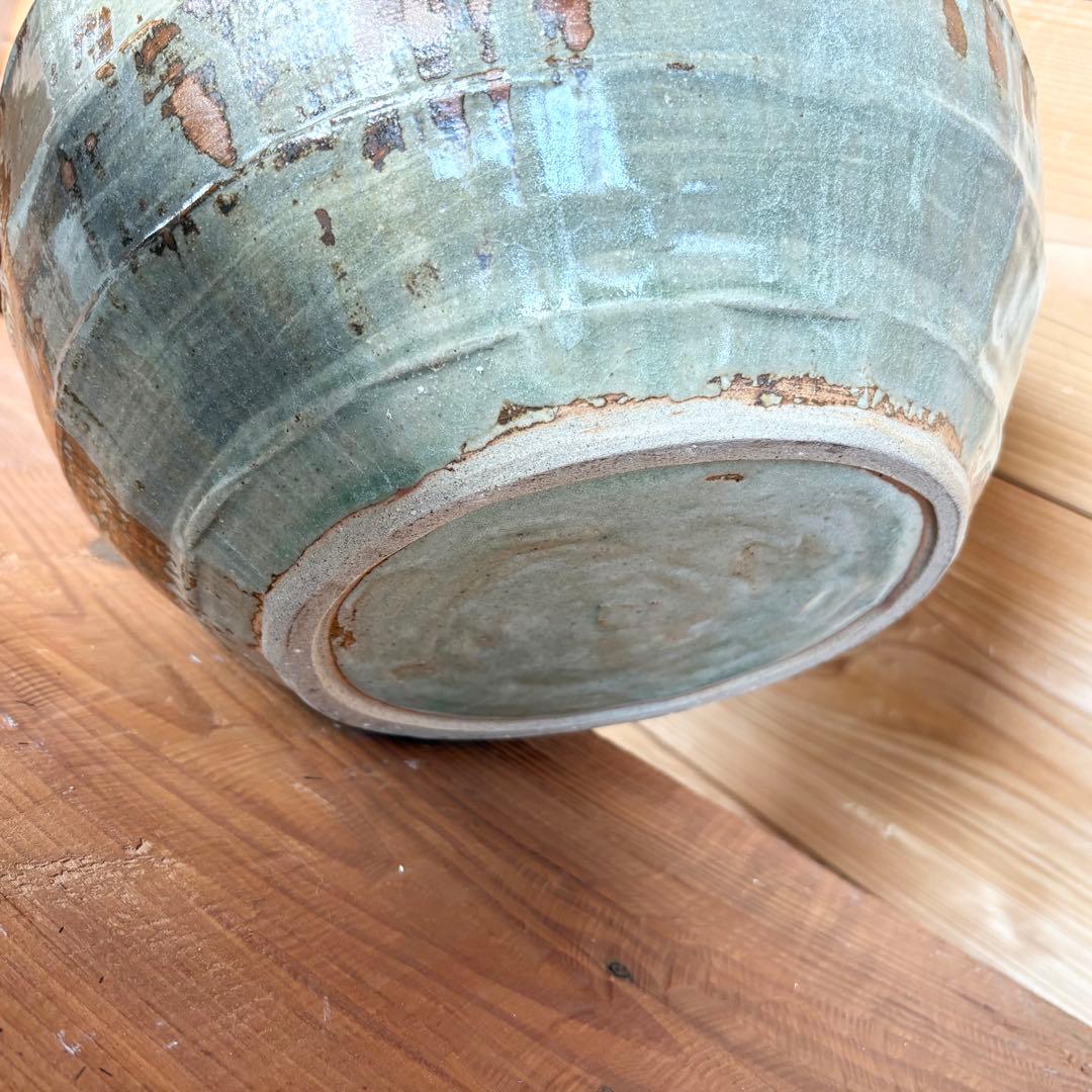 陶芸作品 壺形花器 高さ30cm 一点物 陶器 オブジェ 大型 芸術