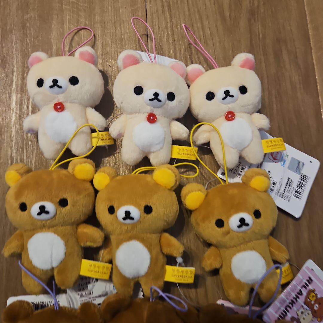 リラックマ ゴムひも付 まとめ売り ラウンドワン サンエックス - メルカリ
