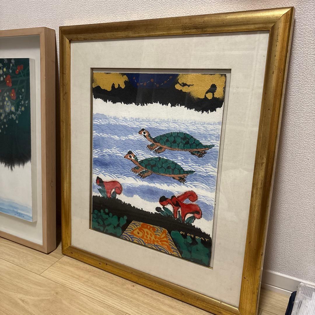 絵画 韓国 リ.ヨンス画伯 Lee Youngsu 韓国現代アート - メルカリ