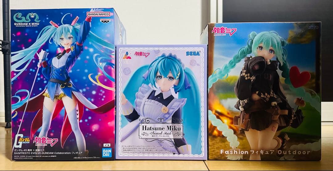 初音ミク フィギュア 3点セット まとめ売り - メルカリ