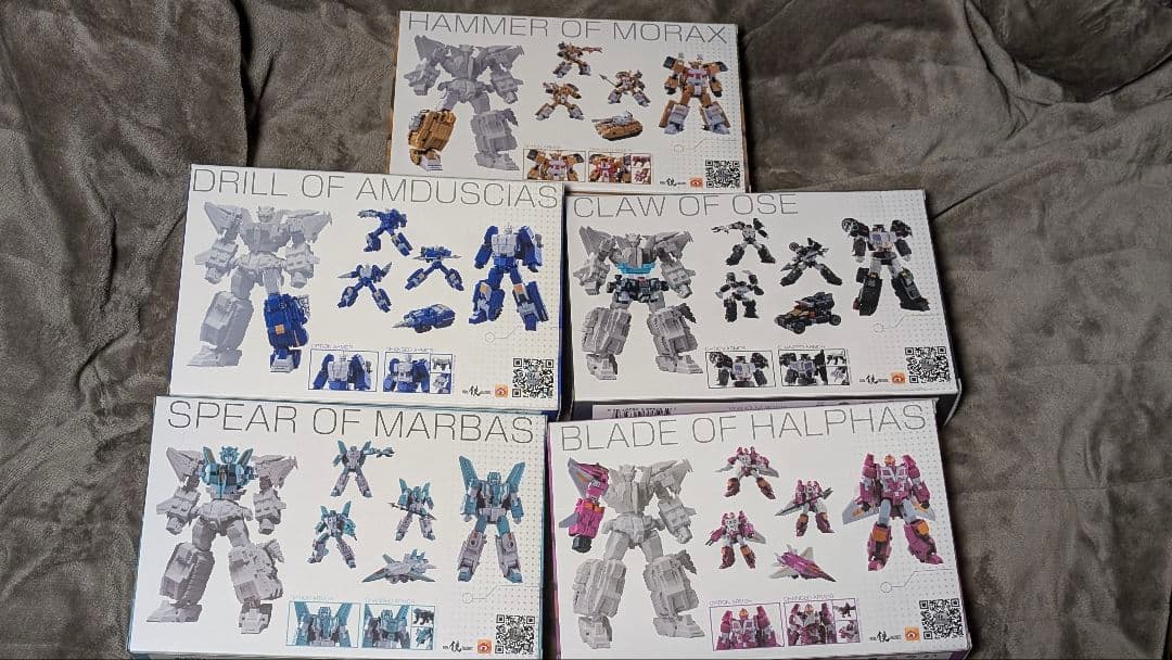 IronFactory まとめ売り ライオカイザー 非正規 トランスフォーマー