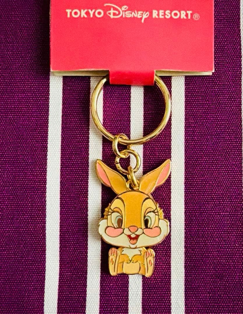新品タグ付き】ディズニーリゾート キーチェーン ミスバニー