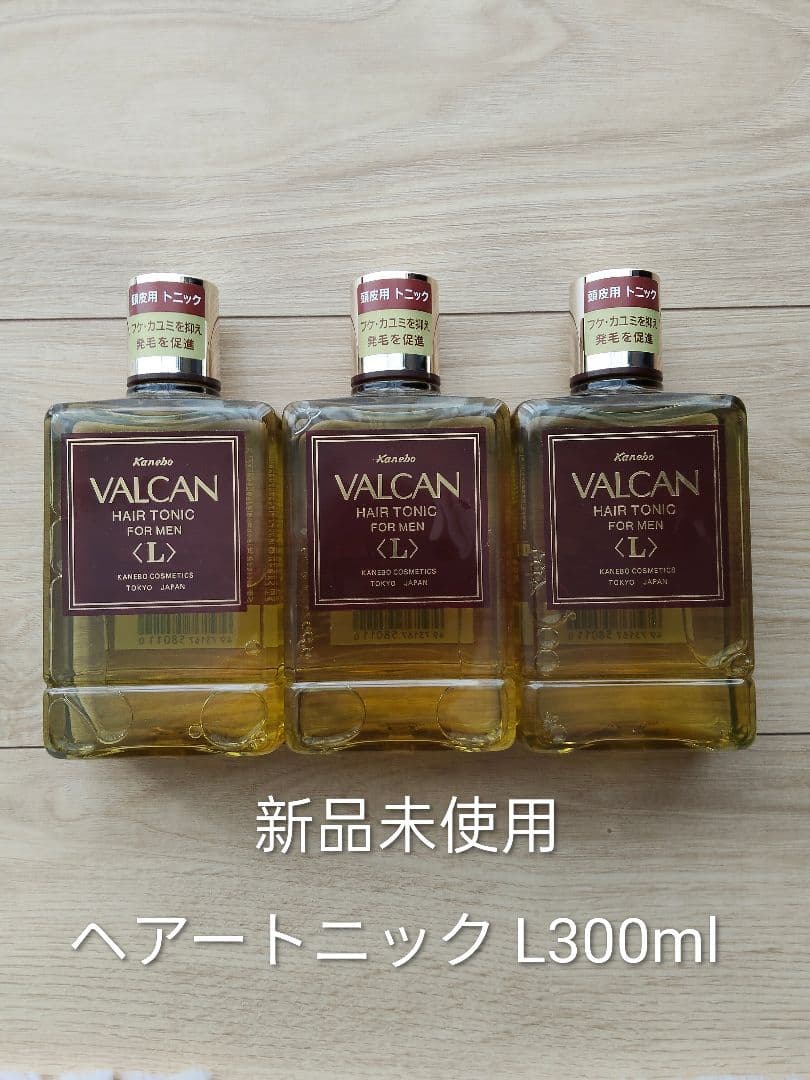 バルカン ヘアートニック L(300ml)×3本 Amazon.co.jp: カネボウ カネボウ バルカン ヘアートニック（L