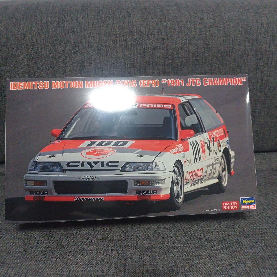 グランドシビック EF9 プラモデル 1/24 無限 CIVIC V-TEC - メルカリ