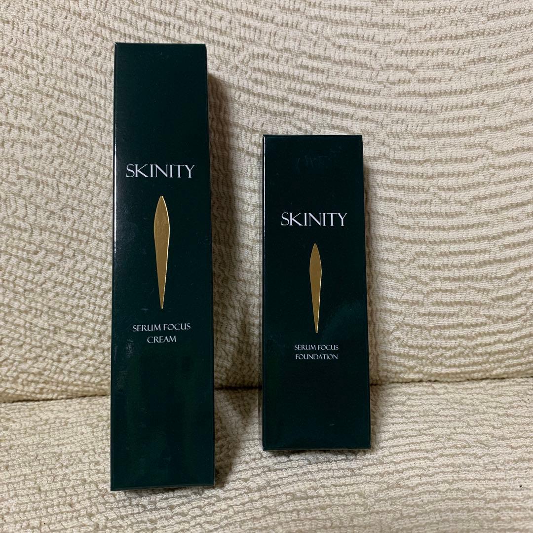 SKINITY セラムフォーカスファンデーション 26g＆クリームセット
