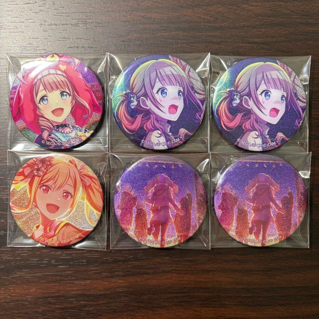 プロセカ グリッター缶バッジ 望月穂波 天馬咲希 - メルカリ