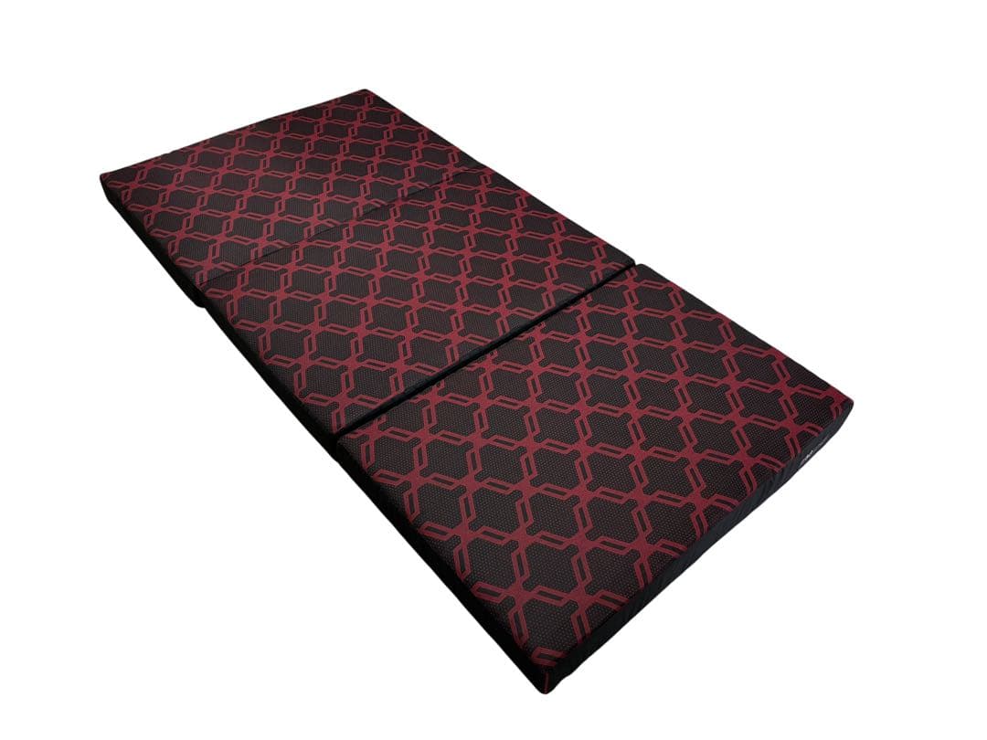 ◯未使用 nishikawa AIR-SX 三つ折り 西川 レギュラー シングル エアーSX]マットレス／REGULAR （シングル）9×97×195cm レッド 表地
