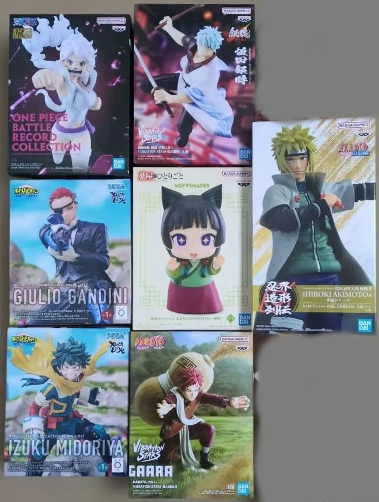 プライズフィギュアまとめ売り10体 波風ミナト ガーラ 猫猫 ヒロアカ