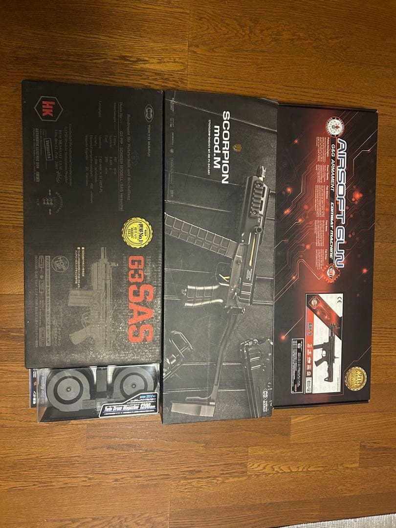 G3SAS & Scorpion mod.M &G&G ARP9 バラ売り可能 G&G ARP9 3.0P Polymer 9mm Carbine, Black EGC-ARP-V3P-BNB-NCM