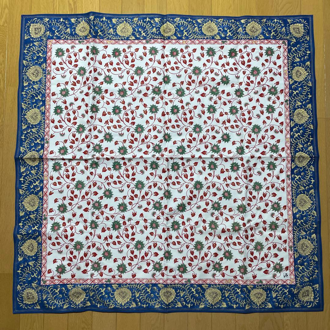 源左衛門 花柄 テーブルクロス 花柄プリント テーブルクロス 約130×170cm [Belle Heure]｜インテリア