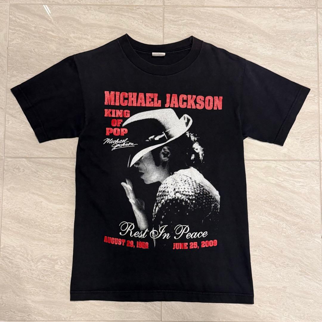希少】MICHAEL JACKSON マイケル・ジャクソン 追悼Tシャツ - メルカリ