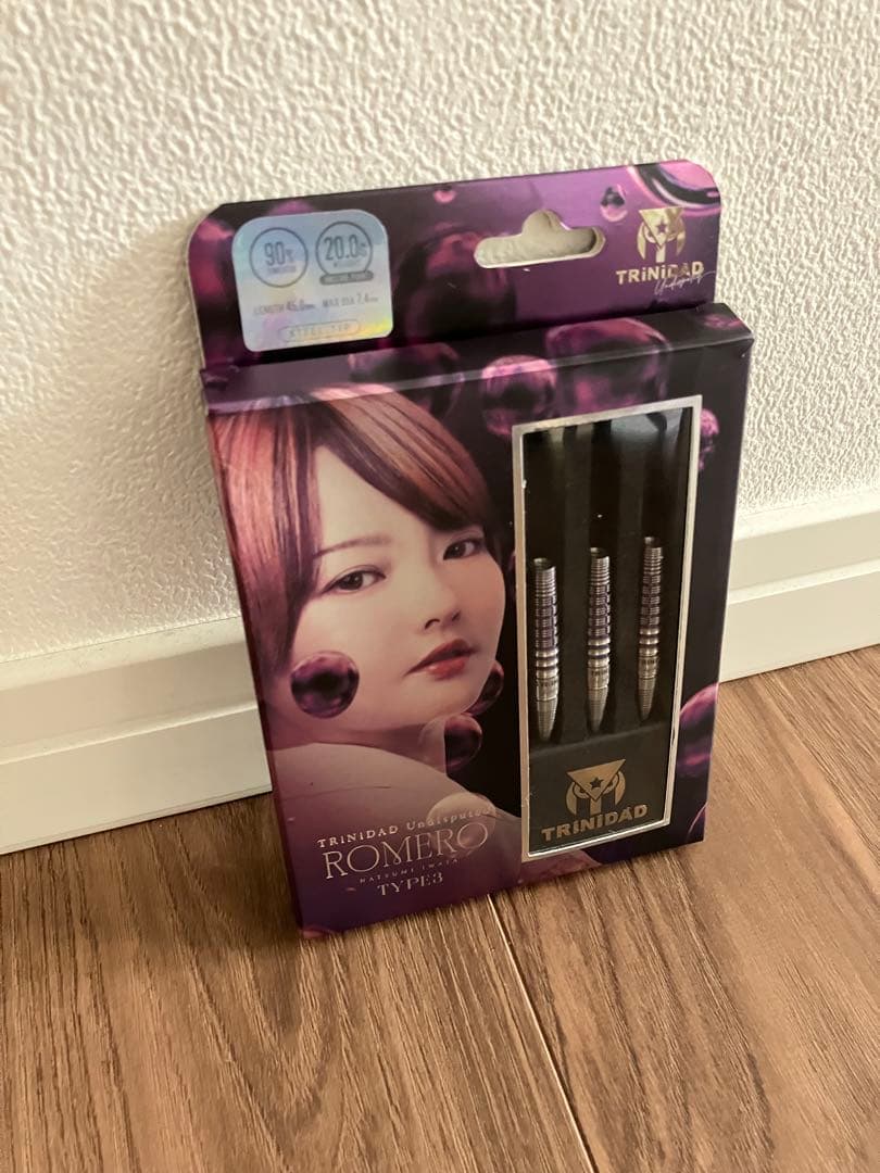 ダーツ TRINIDAD ROMERO TYPE3 STEEL Trinidad Undisputed Romero 3 Steel Tip Darts - 20gm