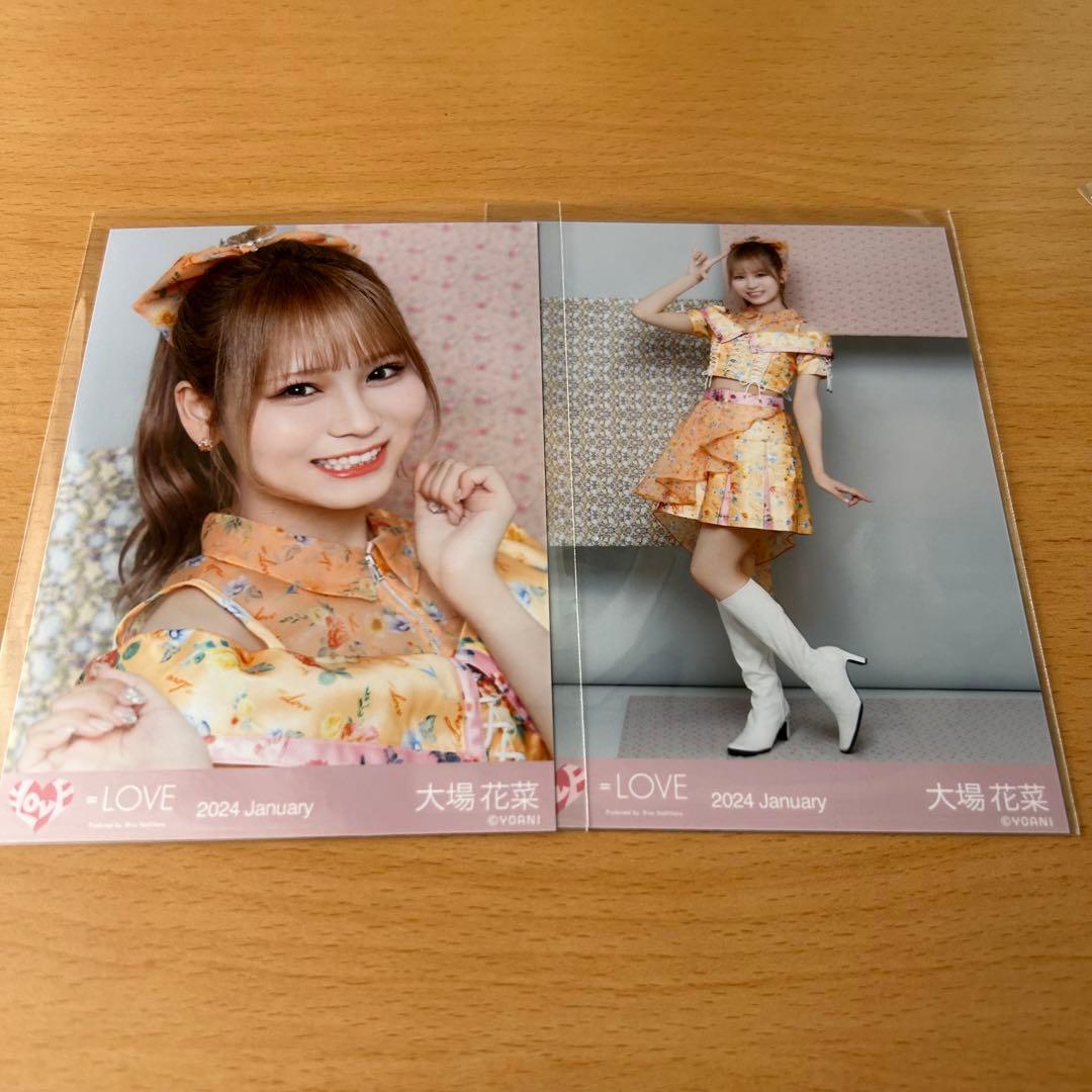 イコラブ 大場花菜 メンカラ衣装 生写真 - メルカリ