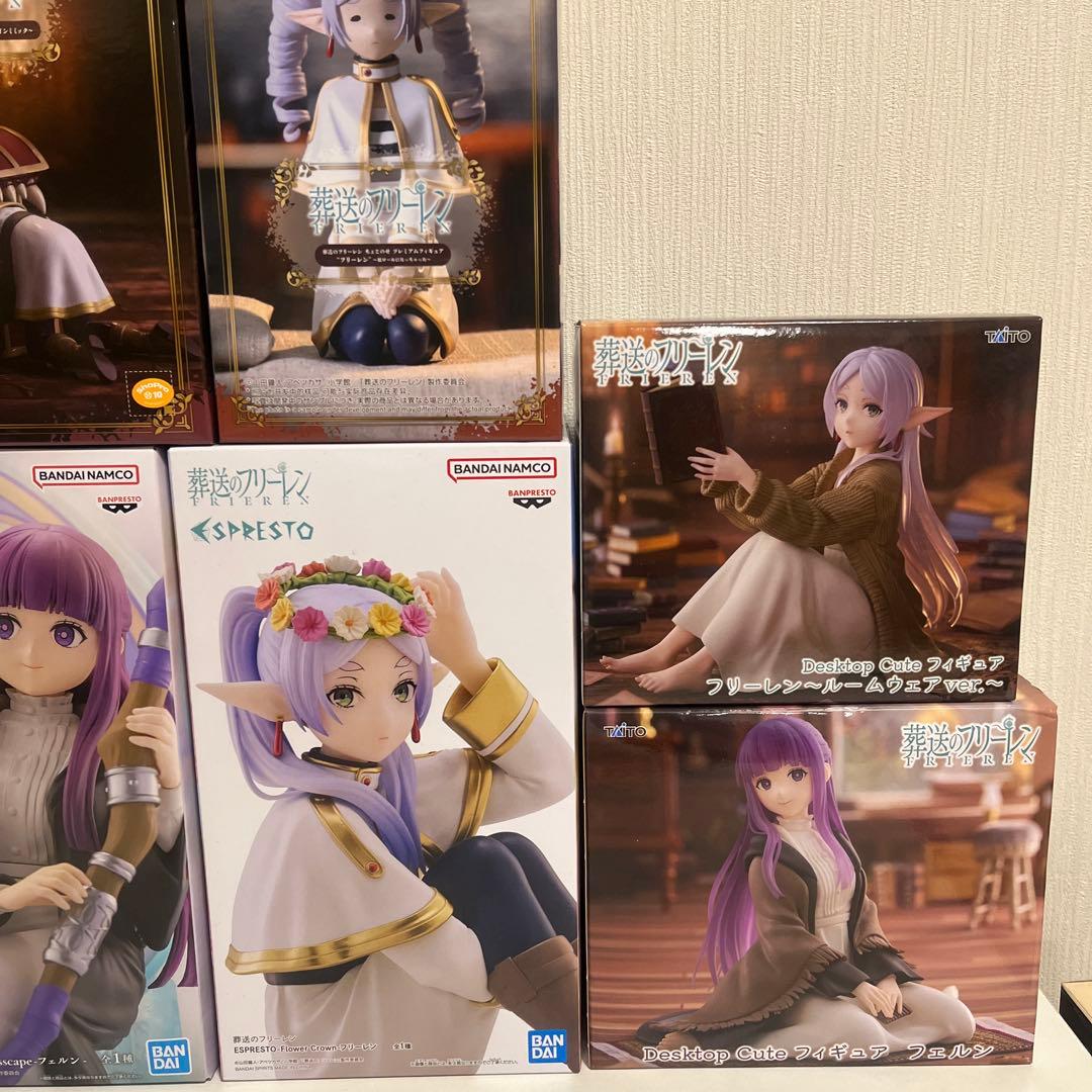 葬送のフリーレン フリーレン フェルン プライズフィギュア 8点セット