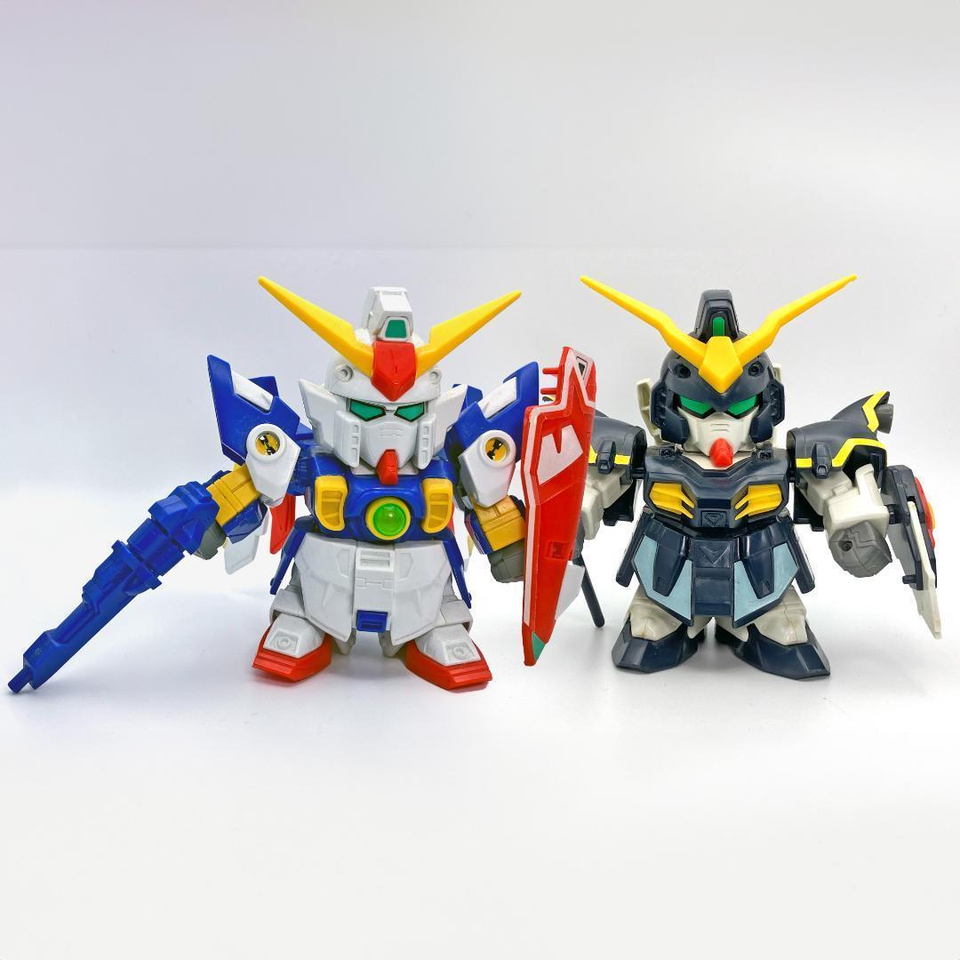 当時品 元祖SDガンダム ウイングガンダム ガンダムデスサイズ ガンプラ