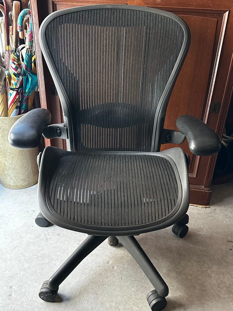 ハーマンミラー アーロンチェア USED 中古】アーロンチェア Herman Miller/ハーマンミラー 肘付ハイバック