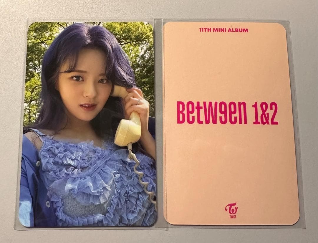 TWICE ジョンヨン ロッテ免税店 特典 トレカ BETWEEN 1&2 - メルカリ