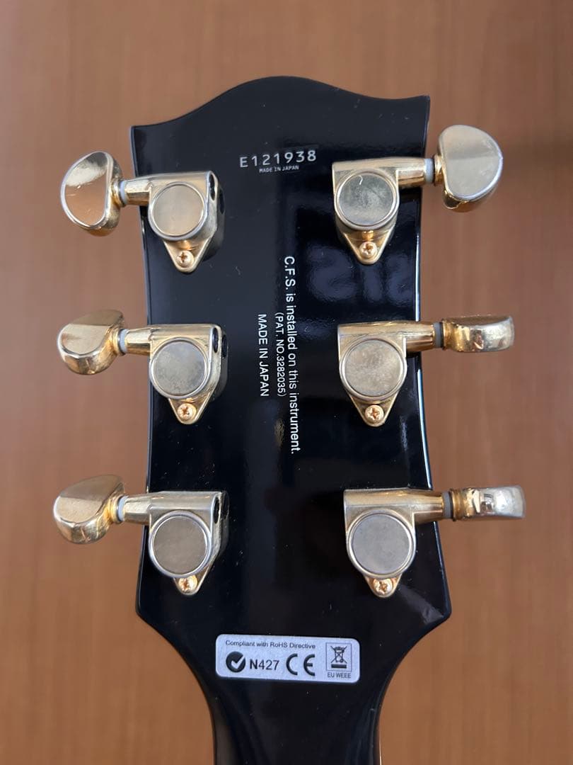 FGN Fujigen フジゲン F-standard 黒 ブラック レスポール - メルカリ