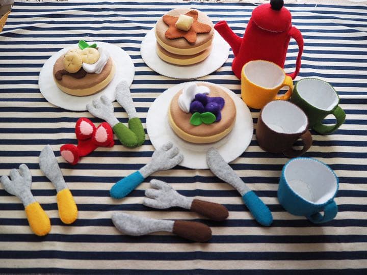 21 フェルトままごとパンケーキオーダーページ