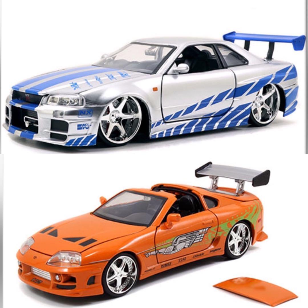 jada toysワイルドスピード ブライアンセット Amazon.co.jp: JADA TOYS 1/32 ワイルドスピード ブライアン 日産 GT-R