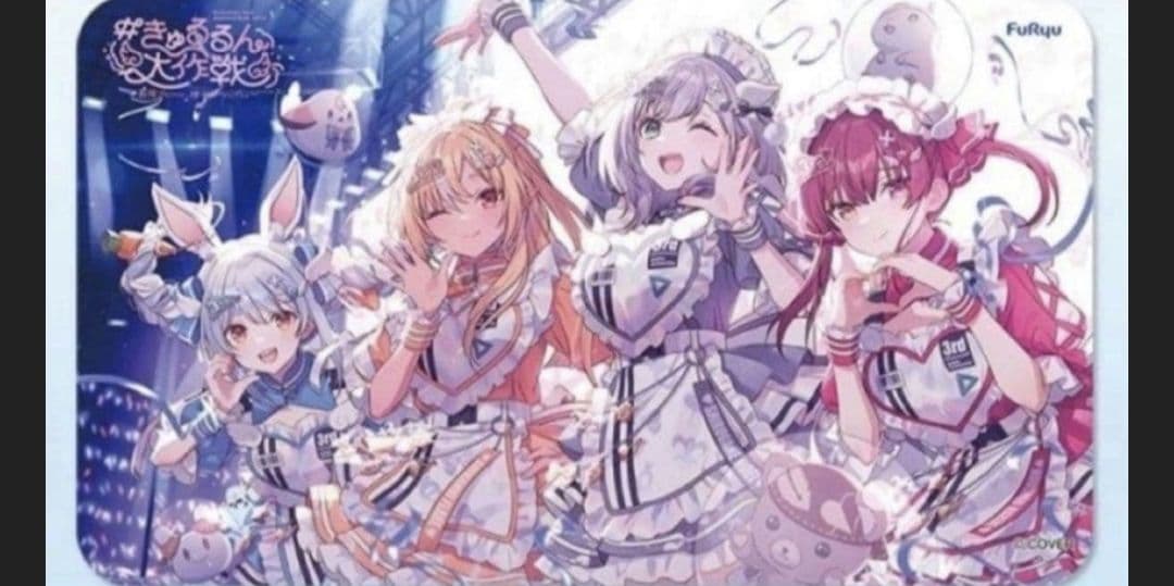 新品 ホロライブプロダクション 大判マウスパッド ホロライブ3期生