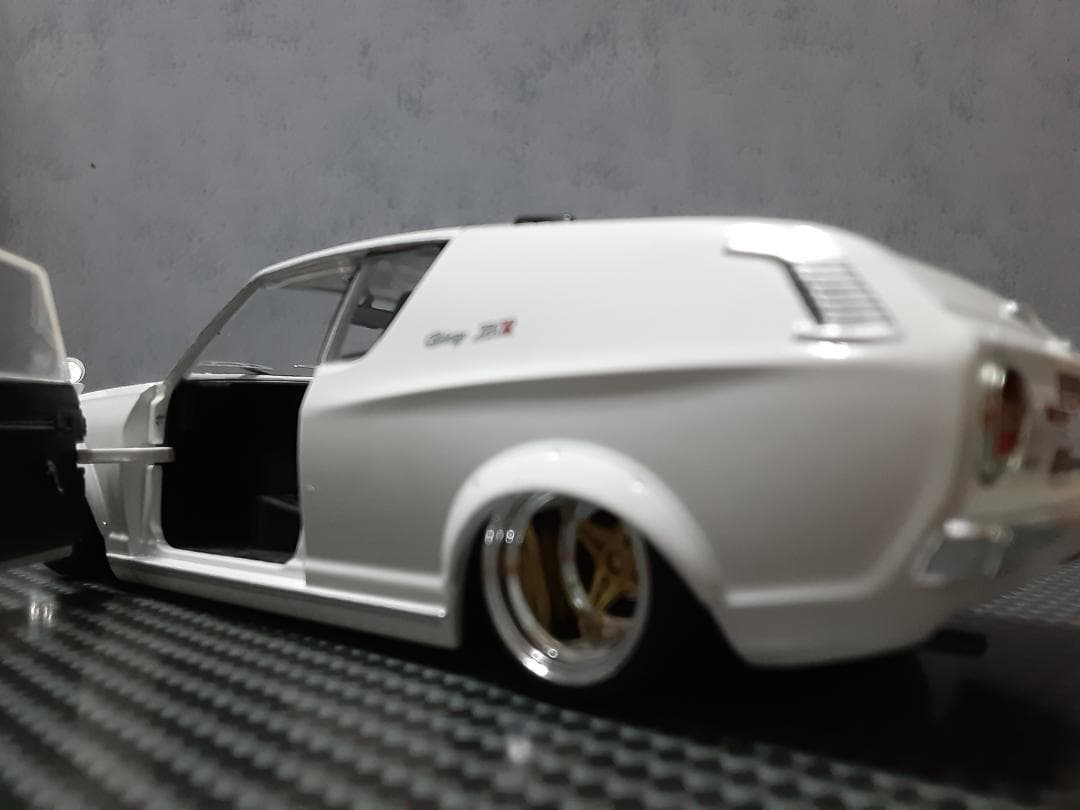 Hachette 1/24 日産 チェリー クーペ カスタム改 ローダウン - メルカリ