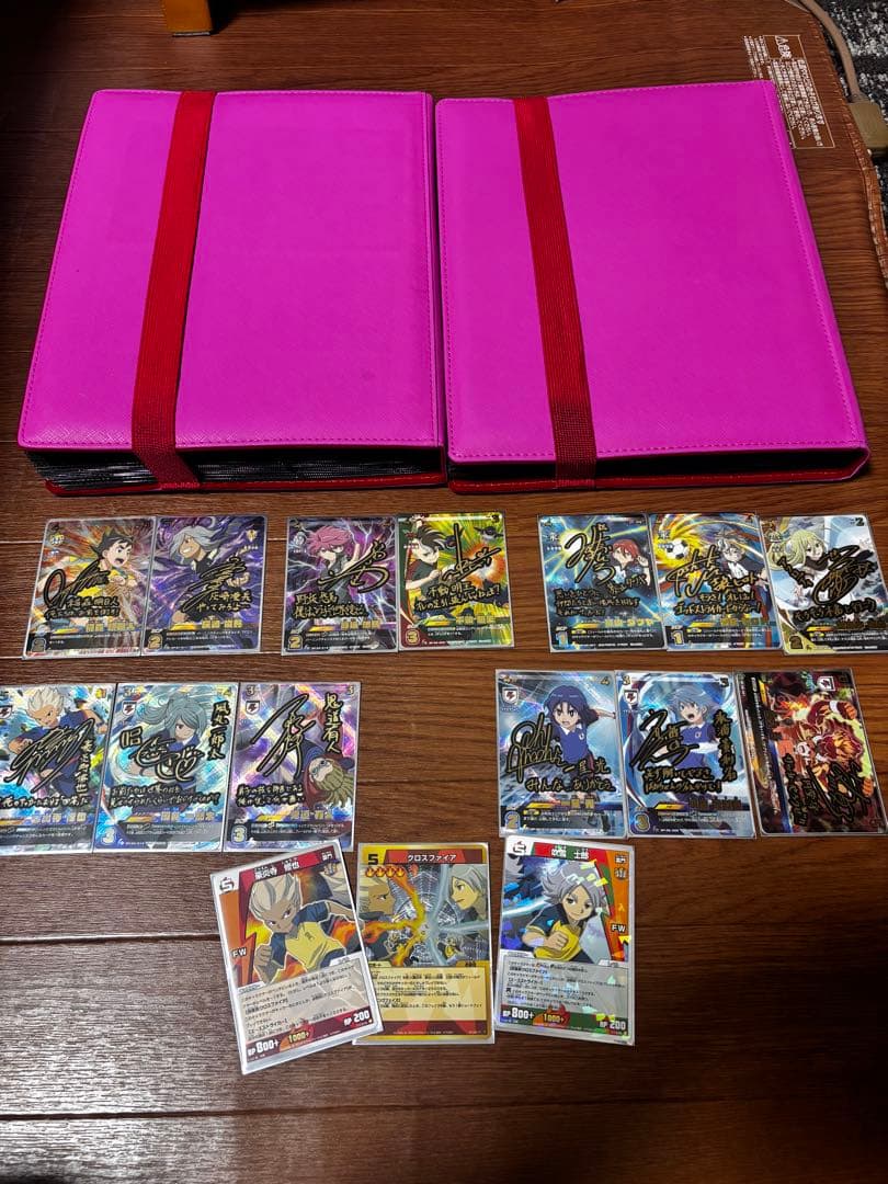 中*瀬様 激レア イナズマイレブン カード まとめ売り サインカード有り イナズマイレブン イレブンプレカ 稲森 明日人 イナズマレア サイン