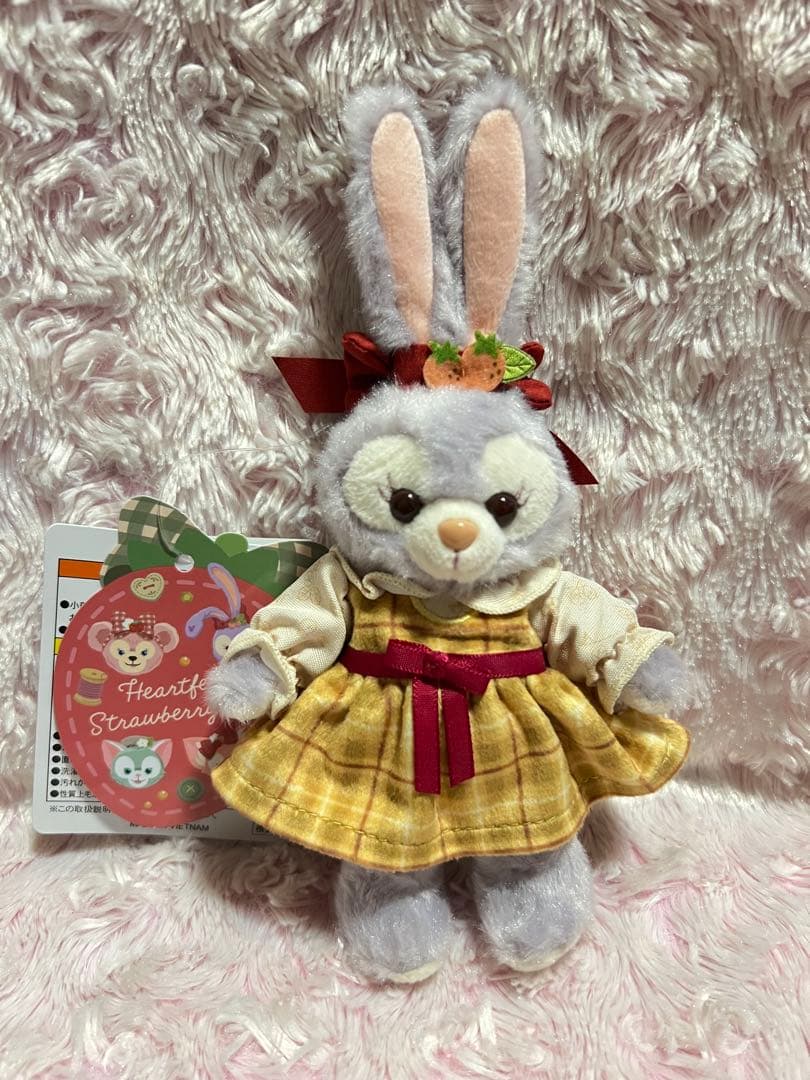 ハートフェルトストロベリーギフト ステラルー ぬいぐるみバッジ 新品