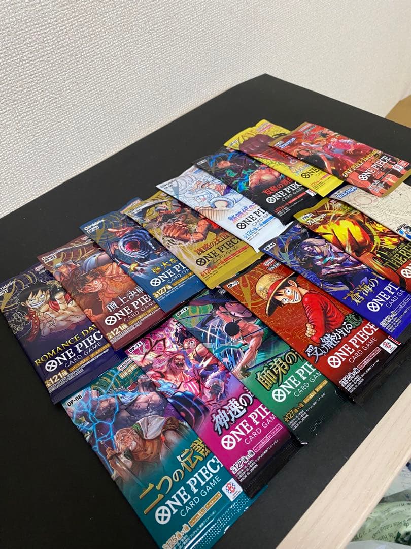ワンピースカードゲーム 新品未開封パックセットまとめ売り - メルカリ