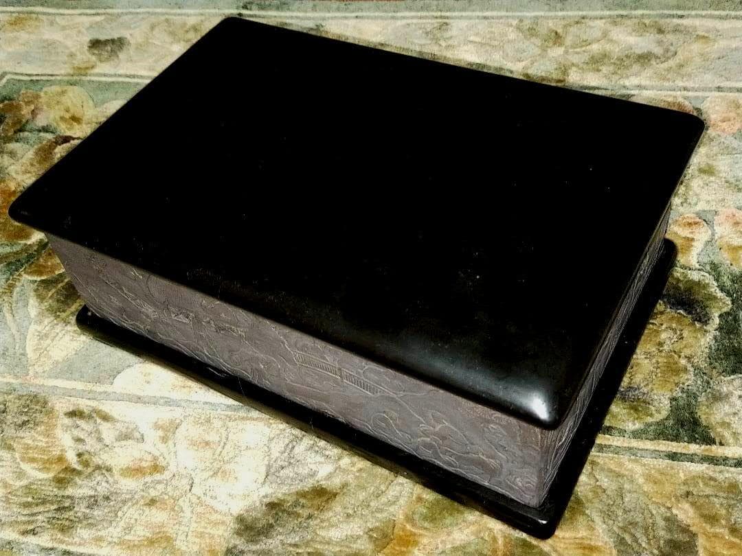 ♥特大　中国　蘭亭硯　9.2ｋｇ　硯　骨董品